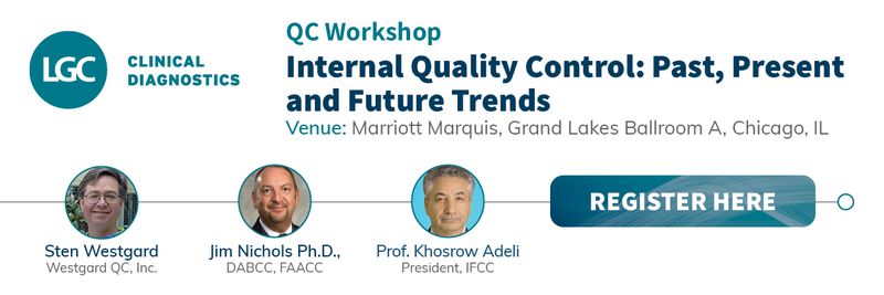 ‘Internal Quality Control - past, present, and future trends’ Breakfast Panel Session